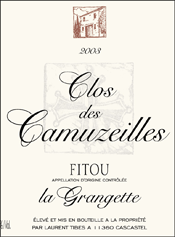 Clos Des Camuzeilles 2003 La Grangette